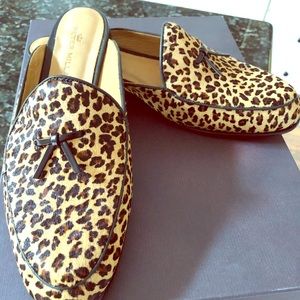 Peter Millar Calf Hair Slide Loafers